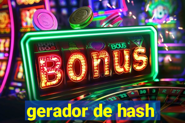 gerador de hash